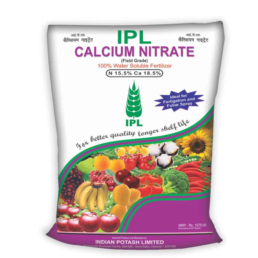 IPL Calcium Nitrate – Water Soluble Calcium & Nitrogen for Garden and Field Crops