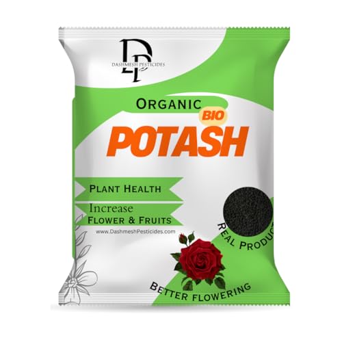 Dashmesh Bio Potash Fertilizer for Home and Garden Plant Health, Better Flowering and Increased Fruit Production (1 Kg) - Dashmesh Pesticides