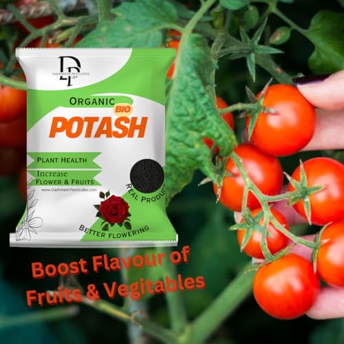Dashmesh Bio Potash Fertilizer for Home and Garden Plant Health, Better Flowering and Increased Fruit Production (1 Kg) - Dashmesh Pesticides