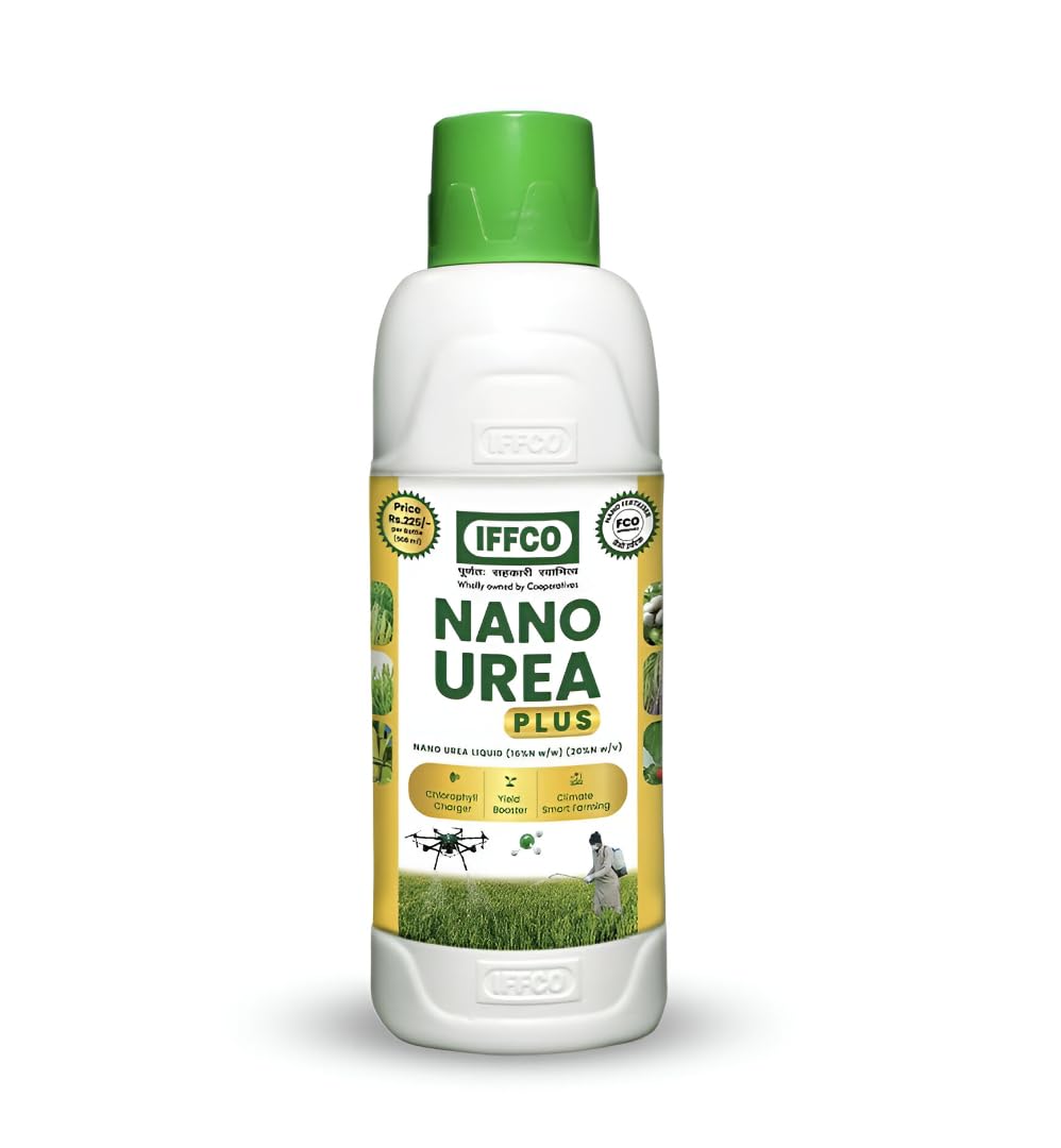 IFFCO Nano Urea Liquid Fertilizer 500Ml | Best Plant Food - Dashmesh Pesticides