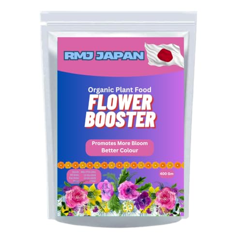 Organic Flower Booster - Promotes Vibrant Blooms, Continuous Flowering, and Healthy Plant Growth - Fit for All Flowering Plants (3 Pcs) - Dashmesh Pesticides